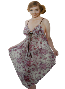 Night Dress- B-3072